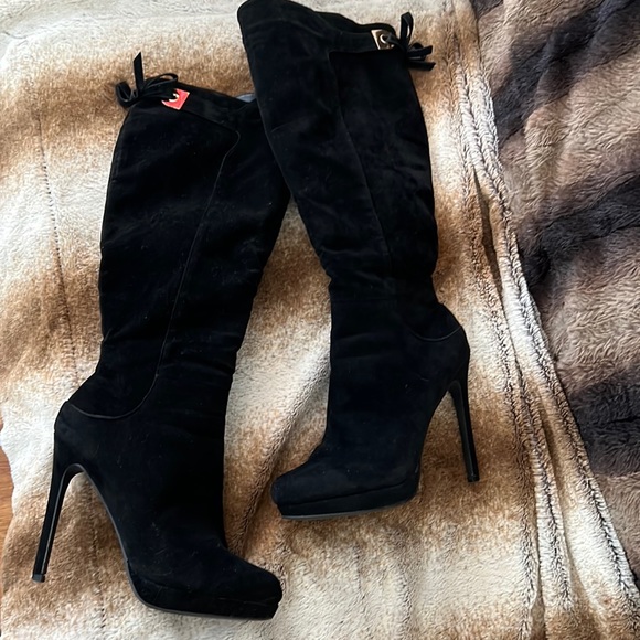 VENUS | Shoes | Venus Black Faux Suede 